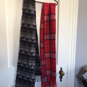 Two winter scarves